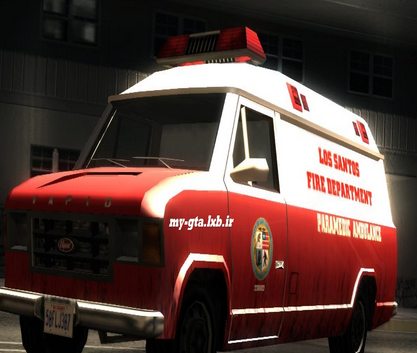 دانلود آمبولانس ویژه برای جی تی ای سان اندرس